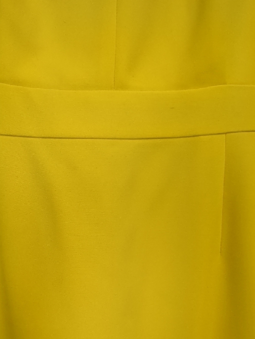 J. Crew Bright Yellow Sleeveless Midi Sheath Dress - Picture 5 of 11